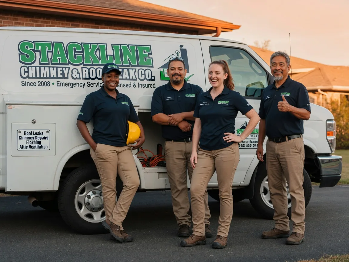Chimney flashing repair company in Grady, AR